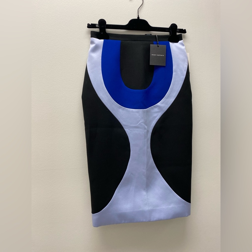 Peggy Hartanto Black,blue and light blue shirt for women